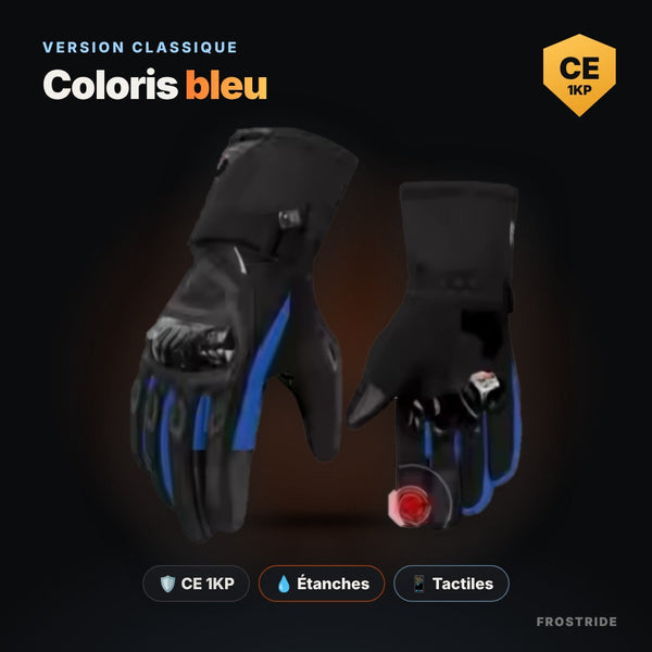 Gants moto hiver homologués, photo 3