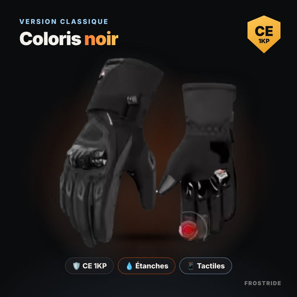 Gants moto hiver homologués, photo 1