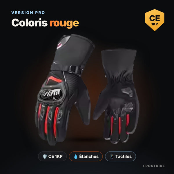 Gants moto hiver homologués, photo 4