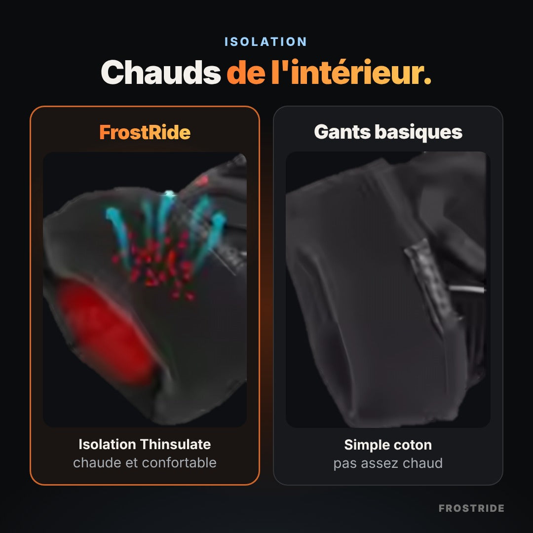 Isolation Thinsulate des gants FrostRide